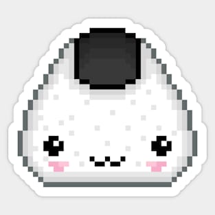 Pixel Onigiri Sticker